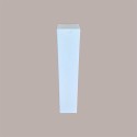 Scatola Astuccio Porta 1 Bottiglia 250/500 ml Olio in Cartoncino Seta Bianco Petit 55x55H240mm 20 Pezzi [a1e02fef]