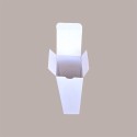 Scatola Astuccio Porta 1 Bottiglia 250/500 ml Olio in Cartoncino Seta Bianco Petit 55x55H240mm 20 Pezzi [ca8beaf8]