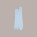 Scatola Astuccio Porta 1 Bottiglia 250/500 ml Olio in Cartoncino Seta Bianco Petit 55x55H240mm 20 Pezzi [c02b64c4]