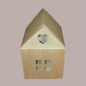 Casetta in Cartoncino Avana con Cordini Piccola 120x120H110mm 20 pezzi [aae00bf9]