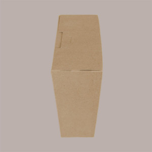10 Pz Scatola Porta Dolci Mignon in Cartoncino Avana Ecolife 21x30H6,5cm [5fa55e70]