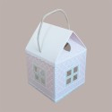 Casetta in Cartoncino Rosa con Cordini Piccola 120x120H110mm 20 pezzi [e0c6dfd6]
