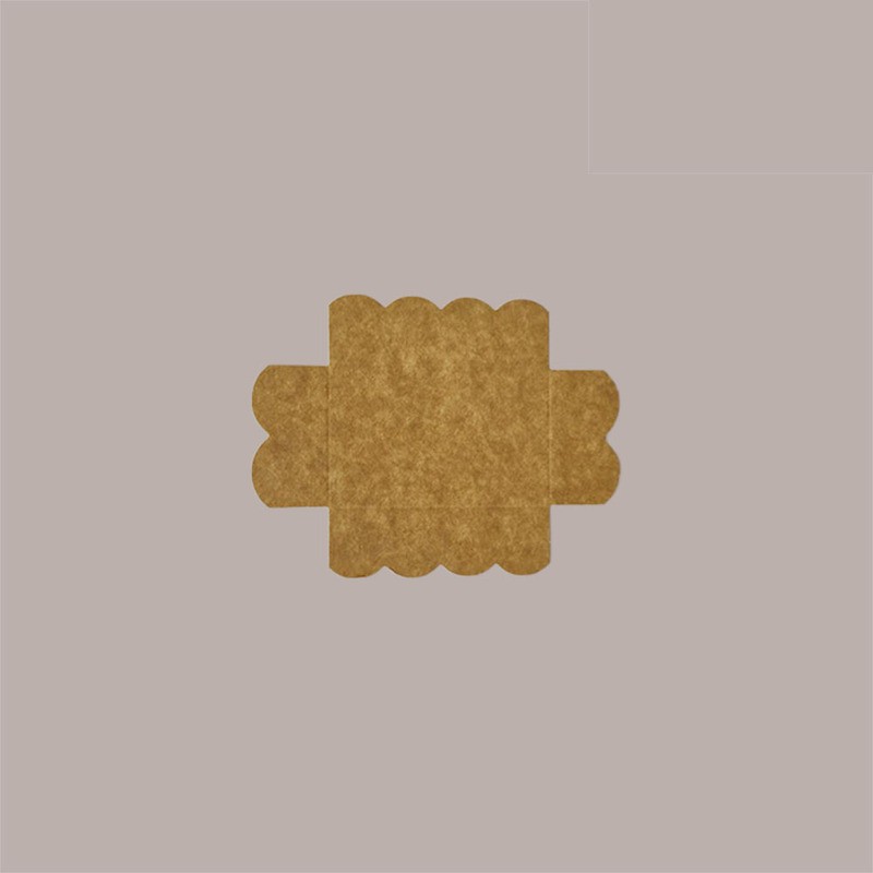 20 Astuccio Pvc Vaschetta Carta Nature Porta Cioccolatini 8x5H5 cm [c9212cbc]