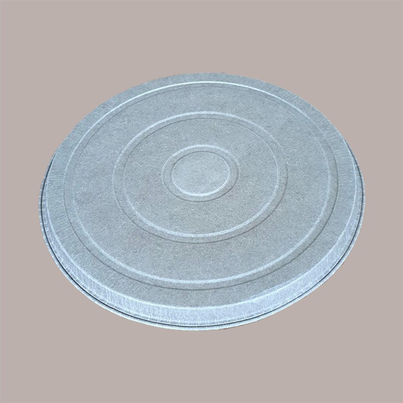 10 Pz Stampo Forma Cottura Rotonda Dm307H15mm in Carta Preformata Marrone Usa e Getta Ecos [24f09a95]