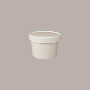 100 Pz Cestello Barattolo Gelato in Carta Ice Cream Bucket 250cc [b8ce0028]