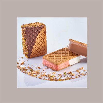 Stampo per Biscotto Gelato Cookie Rettangolare Bisgel 48x87,5mm 3x6 postazioni [844515d2]