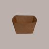 100 Pezzi Monoporzione Finger Food Carta Avana 120 cc 65x65H40 [24c9a80a]