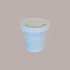 100 Coperchio in Carta Chiuso 62mm Bicchiere Caffè 120cc 4oz B10 [59e5bded]
