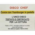 1 Kg Disco Chef Cellofan Svizzerine per Hamburger Dm13 cm [1fc3faad]