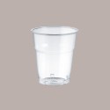 100 Pz Bicchiere Plastica Kristal Cup Monouso per Bibite Fredde 200cc [6501786c]