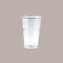 100 Pz Bicchiere Bibite Fredde BIO PLA Monouso Trasparente 400cc [78f1a2b1]
