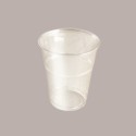 100 Pz Bicchiere Bibite Fredde BIO PLA Monouso Trasparente 400cc [c3f899aa]