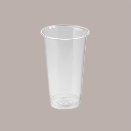 100 Pz Bicchiere Plastica PET Trasparente Monouso Tumbler 350cc (0,3 L alla Tacca) [9ade833f]