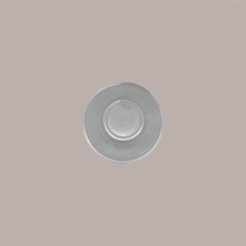 100 Pz Coppa Vasetto Trasparente per Yogurt e Gelato in Polietilene Pet 210cc [acda532a]