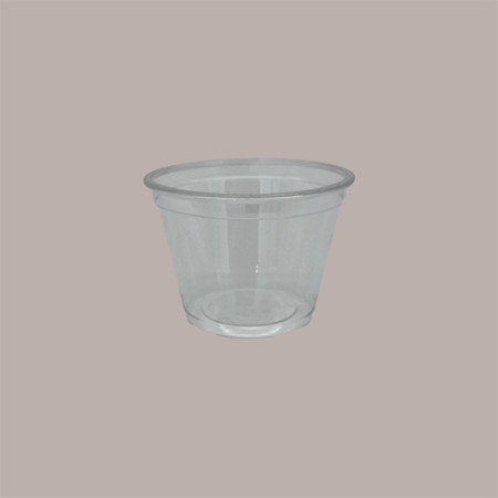 100 Pz Coppa Vasetto Trasparente per Yogurt e Gelato in Polietilene Pet 160cc [d0dbd0ff]
