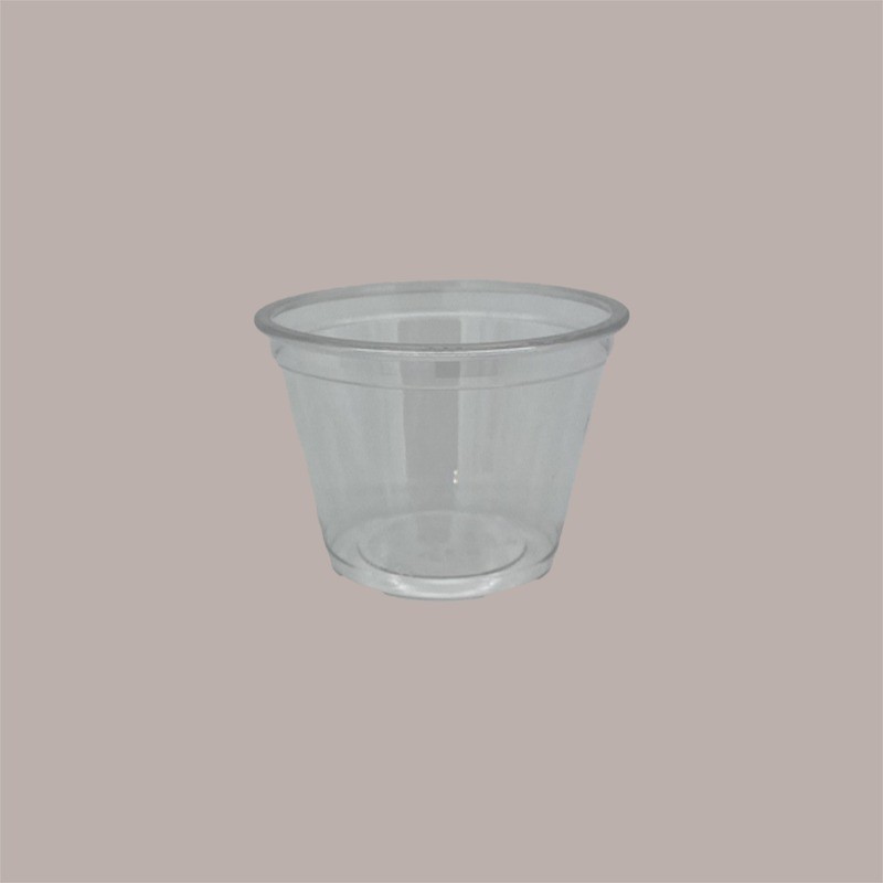 100 Pz Coppa Vasetto Trasparente per Yogurt e Gelato in Polietilene Pet 160cc [d0dbd0ff]