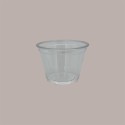 100 Pz Coppa Vasetto Trasparente per Yogurt e Gelato in Polietilene Pet 160cc [d0dbd0ff]