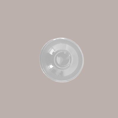100 Pz Coperchio Cupola Trasparente con Foro Apribile BT35 42 55 [984681a9]