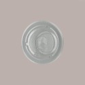 100 Pz Coperchio Piano Trasparente in Pet Con Foro Dm74 Adatto a Coppa Vasetto V80,V100, V120, [e4c24903]