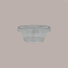 100 Pz Coperchio Piano Trasparente in Pet Con Foro Dm74 Adatto a Coppa Vasetto V80,V100, V120, [8af9cb0a]