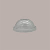 100 Pz Coperchio Cupola Trasparente in Pet Con Foro Dm74 Adatto a Coppa Vasetto V80,V100, V120 [6d372001]