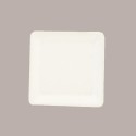 50 Piatto Biodegradabile Eco Quadrato 26x26 Carta Polpa Cellulosa [cccd5682]