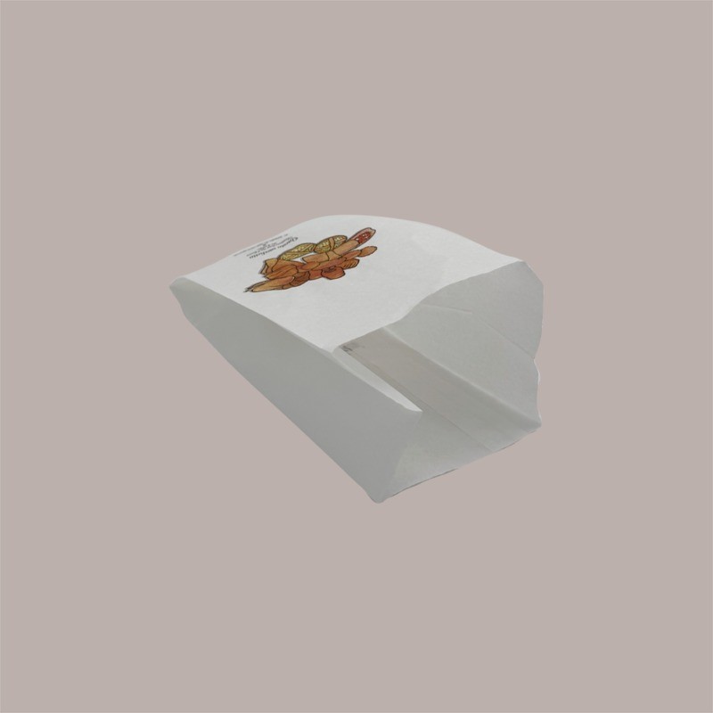 Sacchetto Carta Bianco Antigrasso 14x28 cm grafica Pizza e Dolci 10 Kg [eef7534d]