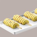 Set 2 Vassoi VGEL 03 Espositore Bianco per Stecchi Gelato 119x395.5H13mm [003caccb]