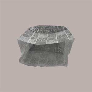 500 Pz Sacchetti Carta Antigrasso Fantasia Maioliche e Pasticcini 14+10x30 cm [b6785020]