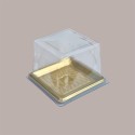 100 Pz Coperchio Mini Vassoio Quadrato Medorino 9,5x9,5H7 ALCAS [3b38cc82]