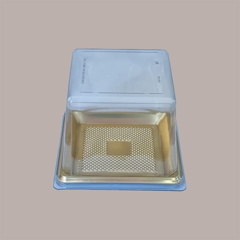 100 Pz Coperchio Mini Vassoio Quadrato Medorino 12x12H8 Alcas [fccd9dea]