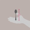 100 Pz Mini Posata Cucchiaino Pulz Spoon Riutilizzabile Trasparente 10 cm [e7c87463]