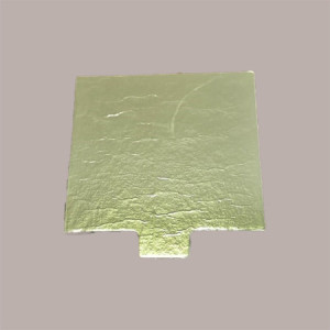 200 Vassoio Monoporzione Quadrato Cartoncino Oro Nero Usa e Getta 8x8 cm [6539ae1c]