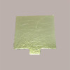 200 Vassoio Monoporzione Quadrato Cartoncino Oro Nero Usa e Getta 8x8 cm [6539ae1c]