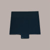 200 Vassoio Monoporzione Quadrato Cartoncino Oro Nero Usa e Getta 8x8 cm [d2246f18]