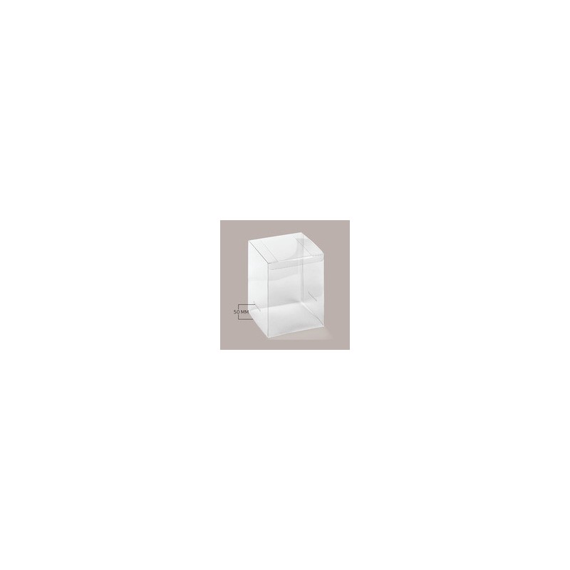 5 pz Scatola Trasparente Porta Uovo Cioccolato Pasqua Fondo Carta Rosa 150x150H300mm [29a7b1dc]