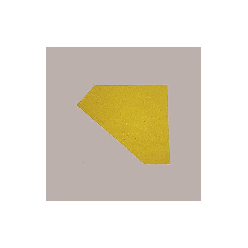 500 Cono Carta Gialla Piccolo Porta Alimenti Fritti 185H155mm [fff81b98]