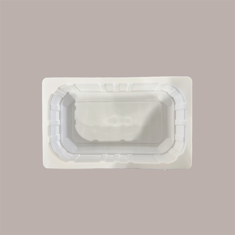 80 Pz Vaschette 1/4 Gastronorm in Polipropilene Termosaldanti Bianche 26x16H5 cm [1faeafc3]