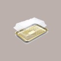 50 Pz Coperchio per Vassoio Porta Paste Kadò nr 4 Alcas 293x210H50mm [8e668b2a]