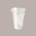 100 Pz Bicchiere Bibite Fredde BIO PLA Monouso Trasparente 500cc [36124500]