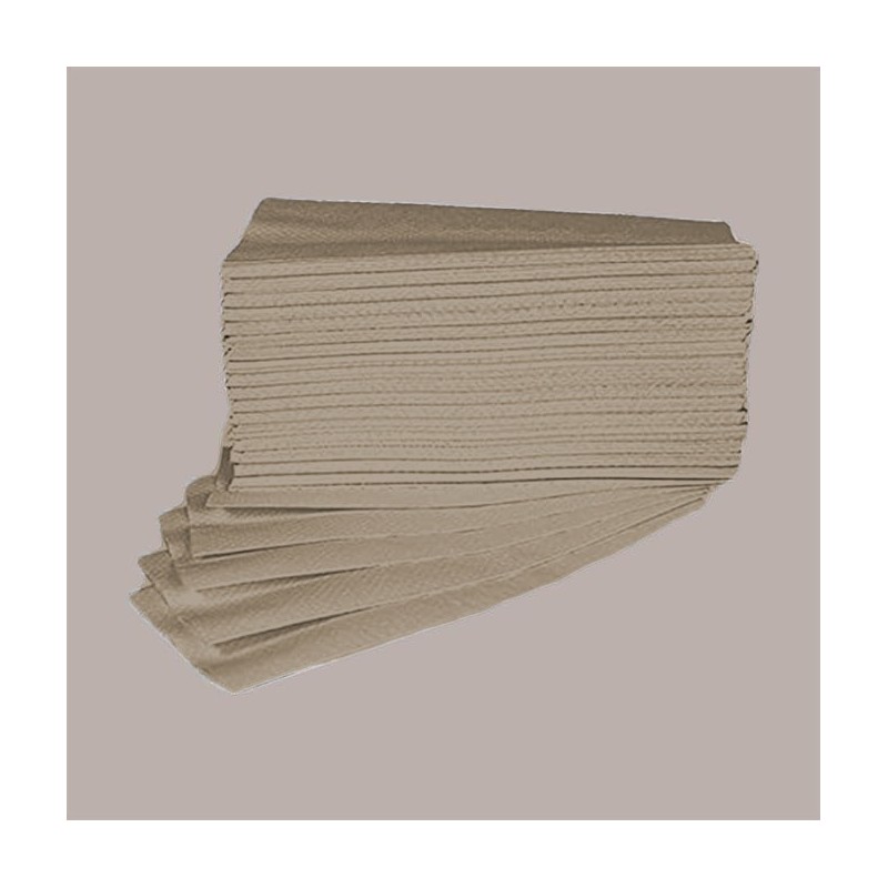 3800 Pz Asciugamani ECONATURAL  Ripiegati a V 21x21 cm LUCART [1d978645]