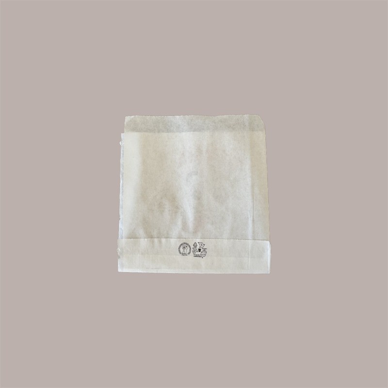 10 Kg (4000 Pz) Prendi Snack Piada Panino Carta Bianca 15x15 cm [9be16f4e]