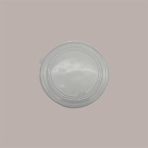 50 Pz Coperchio Trasparente in Polipropilene per Chiusura Contenitore Alimenti Dm 13,8 cm [a41a764d]
