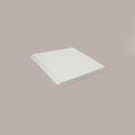 20 Pz Fondo Rialzato Pelle Bianco per Scatola Trasparente Automontante 10x10 cm [b86fcdf4]