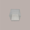 20 Pz Fondo Rialzato Pelle Bianco per Scatola Trasparente Automontante 15x15 cm [a448e8f8]