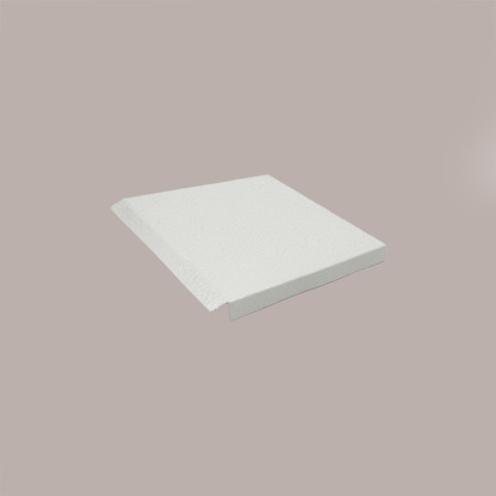 20 Pz Fondo Rialzato Pelle Bianco per Scatola Trasparente Automontante 8x8 cm [7fdcf305]