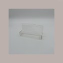 20 Pz Scatola Automontante Trasparente Porta Cioccolatini, Macarons e Confetti 24x4H3 cm [2db51bbb]