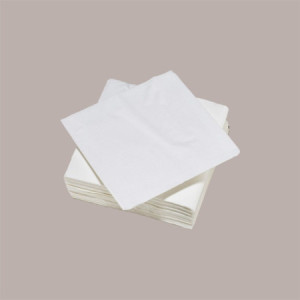 2 Kg Tovaglioli Bianchi Bordo Liscio in Carta Velina 16x16cm [7830b55a]