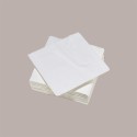 2 Kg Tovaglioli Bianchi Bordo Liscio in Carta Velina 16x16cm [7830b55a]
