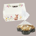 10 Pz Baulotto Porta Colomba con Grafica Coniglietto 33,5x23,5H25 cm [5a6a7f5b]